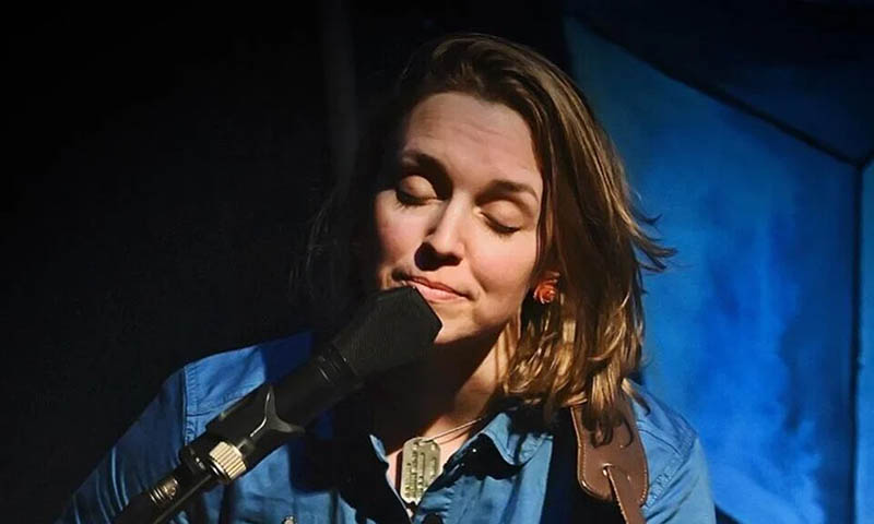 Whitney Mann sings at Cafe Carpe